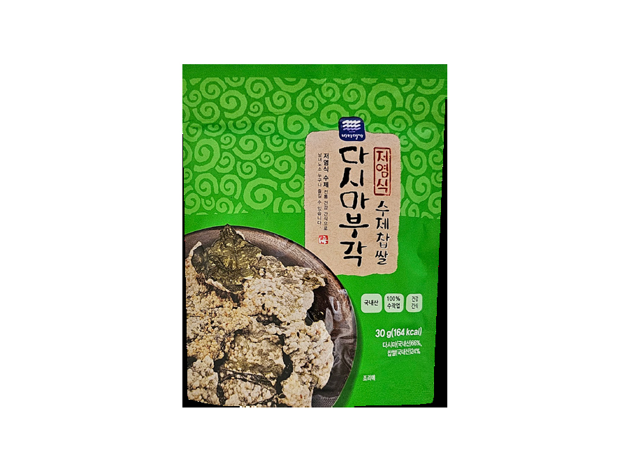 Kelp Bugak (Low-Salt Glutinous Rice Handmade Seaweed Snacks)