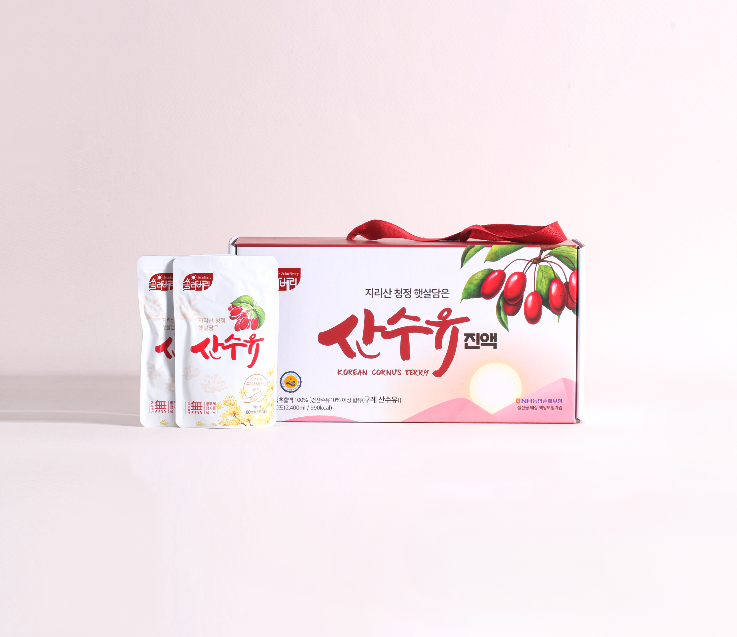 Solarberry Korean Cornus Fruit Juice gift set