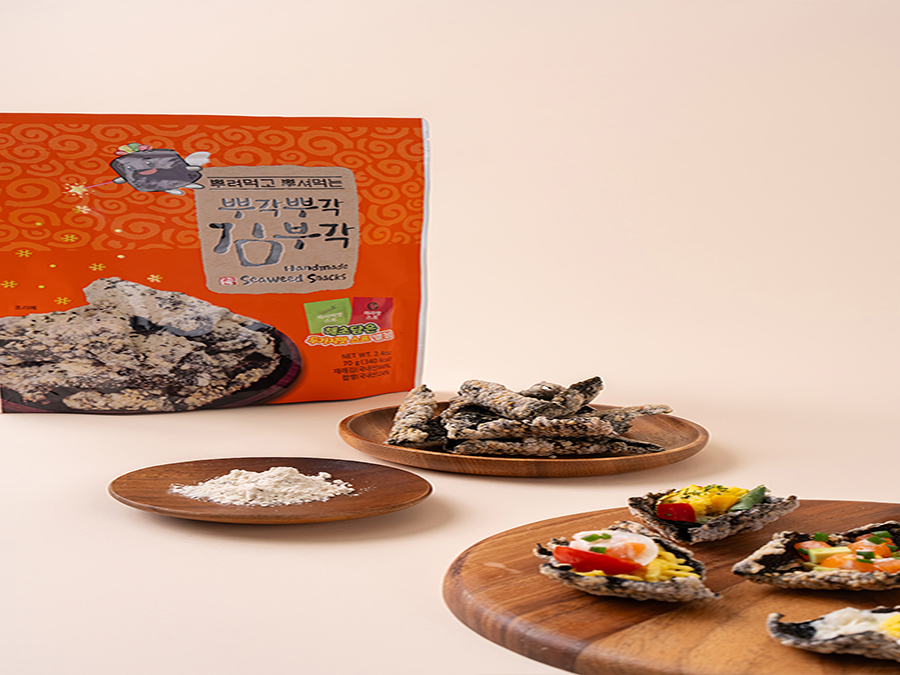 handmade Seaweed Snacks (Gim bugak)