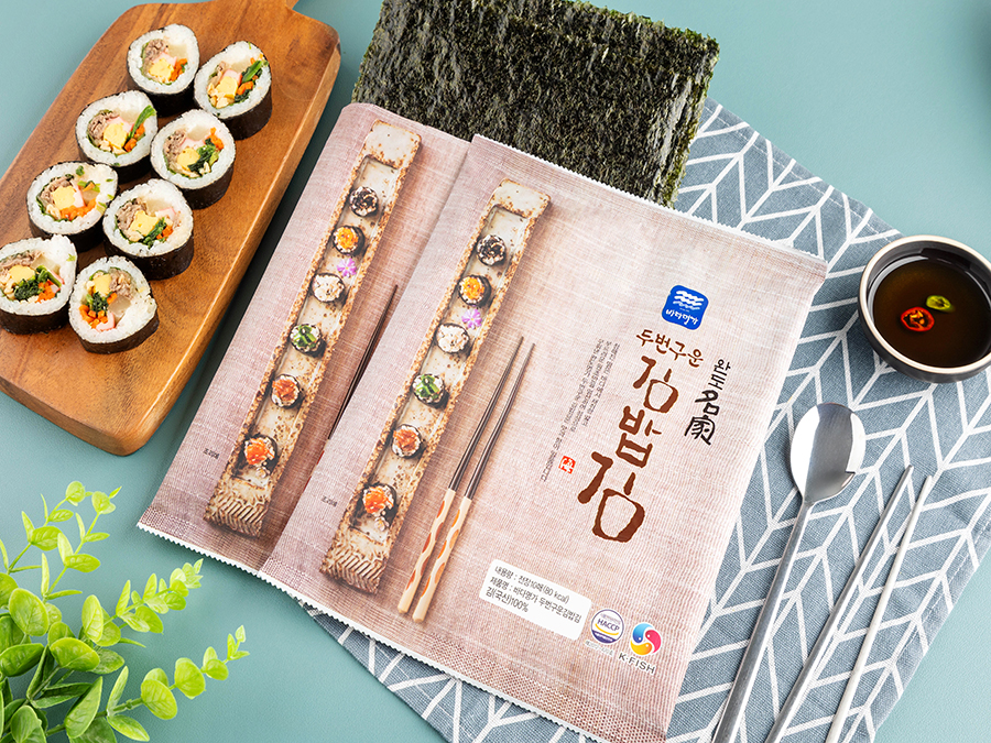 Roasted Laver (Twice-Roasted Kimbap Laver)